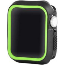 Devia Viedpulksteni Devia  Dazzle Series protective case (40mm) for Apple Watch black yellow