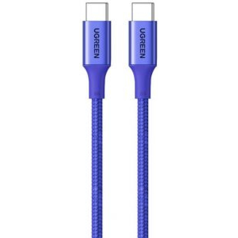 Ugreen Kabelis Ugreen  Ugreen US316 15309 USB-C / USB-C PD cable 100W 1m - blue