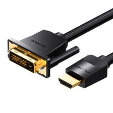 Vention Parveidotājs Vention  Kabel HDMI do DVI (24+1) Vention ABFBG 1,5m, 4K 60Hz/ 1080P 60Hz (Czarny)