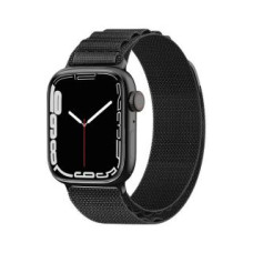 Hurtel Siksniņa Hurtel  Strap with Alpine steel buckle for Apple Watch 38/40/41 mm - black