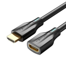 Vention Parveidotājs Vention  Kabel Przedłużający HDMI 2.1 Vention AHBBF, 1m, 8K 60Hz/ 4K 120Hz Czarny