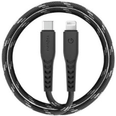 Energea Kabelis ENERGEA  ENERGEA kabel Nyloflex USB-C - Lightning C94 MFI 1.5m czarny/black