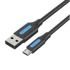 Vention Kabelis Vention  Cable USB 2.0 to Micro USB Vention COLBF 2A 1m (black)