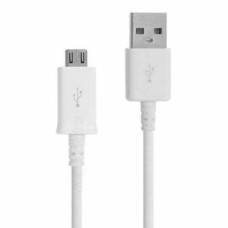 Samsung Kabelis Samsung  ECB-DU68WE Samsung microUSB Data Cable 0.8m White (Bulk)