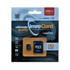 Imro Atmiņas kartes Imro  Karta pamięci microSDXC 256GB Imro+ adp 10C UHS-3