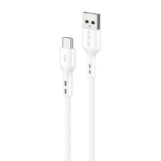 Foneng Kabelis Foneng  Foneng X36 USB to Micro USB Cable, 2.4A, 1m (White)