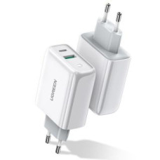 Ugreen Adapteris Ugreen  Ugreen Fast USB Type C / USB Wall Charger 36 W Quick Charge 4.0 Power Delivery white (60468 CD170)