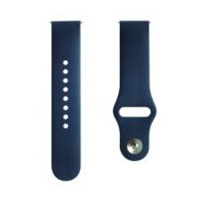 Evelatus Siksniņa Evelatus  20mm Silicone Loop Watch Straps (130mm M/L) Blue