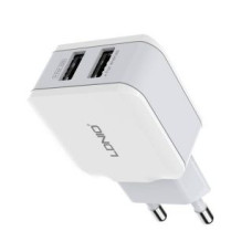 Ldnio Adapteris LDNIO  Wall charger LDNIO A2202, 2x USB, 12W (white)