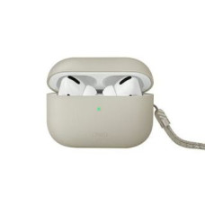 Uniq Maciņš austiņām UNIQ  UNIQ etui Lino AirPods Pro 2 gen Silicone (2022/2023) beżowy/beige ivory