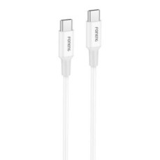 Foneng Kabelis Foneng  Foneng X106 60W USB-C to USB-C cable, 1.2m (white)