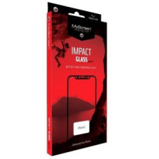 Myscreen Protector Aizsargstikls MyScreen Protector  MS ImpactGLASS Edge 3D iPhone 7/8 Plus białe/white Antyuderzeniowe szkło hybrydowe na cały ekran 8H