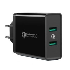 Ugreen Adapteris Ugreen  Ugreen charger 2xUSB-A 36W QC3.0 black (CD161)