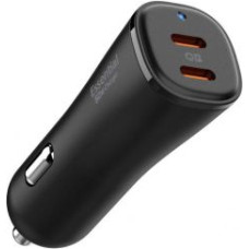 Spigen Cits mobilo telefonu aksesuārs Spigen  Spigen ArcStation Essential EV502 50W Car Charger - Black