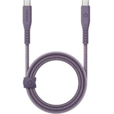 Energea Kabelis ENERGEA  ENERGEA kabel Flow USB-C - USB-C 1.5m fioletowy/purple 240W 5A PD Fast Charge