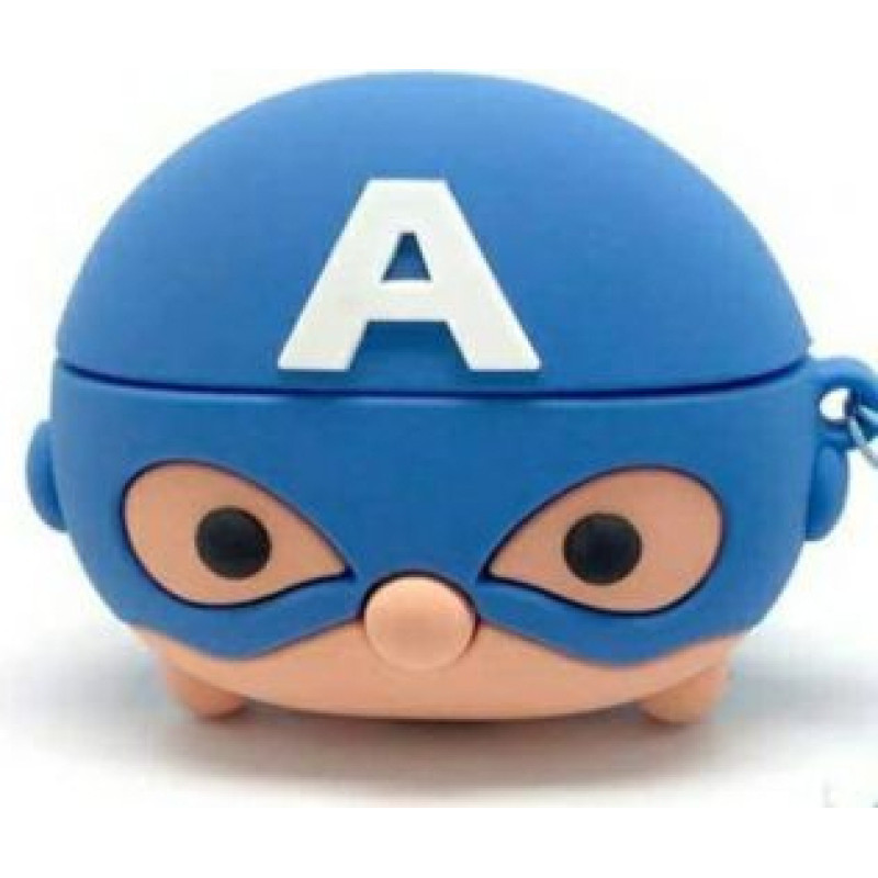 Ilike Maciņš austiņām iLike - Captain America Premium AirPods Pro Case Blue