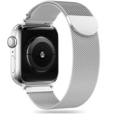 Tech-Protect Siksniņa Tech-Protect  Tech-Protect MilaneseBand for Apple Watch 4 / 5 / 6 / 7 / 8 / 9 / SE (38/40/41 mm) - Silver