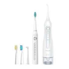 Fairywill Zobu birste FairyWill  Sonic toothbrush with tip set and water fosser FairyWill FW-507+FW-5020E (white)