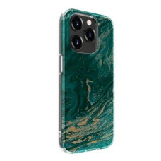 Evelatus Aizmugurējais vāciņš Evelatus Apple iPhone 15 Pro PC Customized Print Design Marble Turquoise