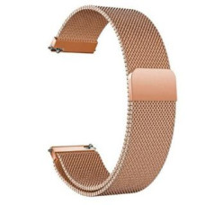 Beline Siksniņa Beline  Beline pasek Watch 20mm Fancy różowe złoto/rose gold