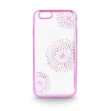 Beeyo Aizmugurējais vāciņš Beeyo Sony E5 Flower Dots TPU Pink