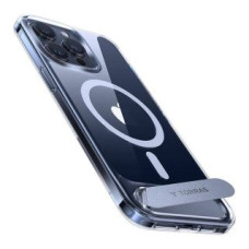 Torras Aizmugurējais vāciņš Torras - Torras phone case UPRO Pstand for iPhone 15 PRO (transparent