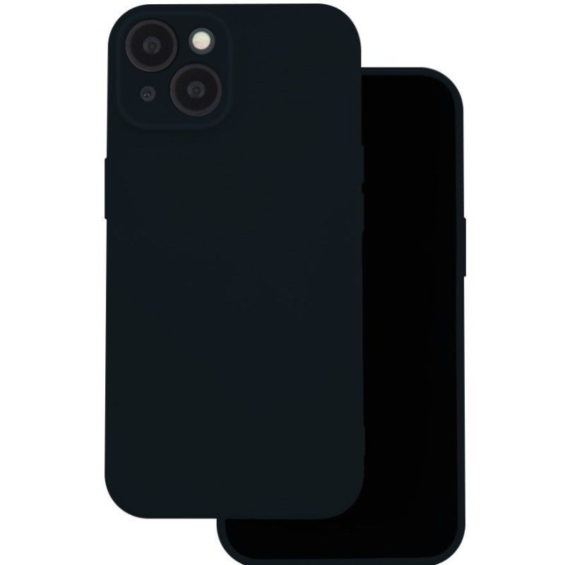 Ilike Aizmugurējais vāciņš iLike Apple Silicon case for iPhone 16 6,1 Black