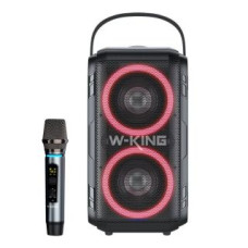 W-King Bezvadu skaļrunis W-KING  Wireless Bluetooth Speaker W-KING T9 60W (black) + microphone