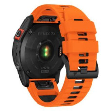 Tech-Protect Siksniņa Tech-Protect  Tech-Protect IconBand Pro Strap for Garmin Fenix ​​3 / 5X / 3HR / 5X Plus / 6X / 6X Pro / 7X - Orange & Black