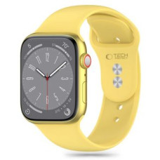 Tech-Protect Siksniņa Tech-Protect  Tech-Protect Silicone Strap for Apple Watch 4 / 5 / 6 / 7 / 8 / 9 / SE / Ultra 1 / 2 (42 / 44 / 45 / 49 mm) - Yellow