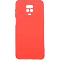 Evelatus Aizmugurējais vāciņš Evelatus Xiaomi Xiaomi Redmi Note 9 Pro / Redmi Note 9S Nano Silicone Case Soft Touch TPU Red