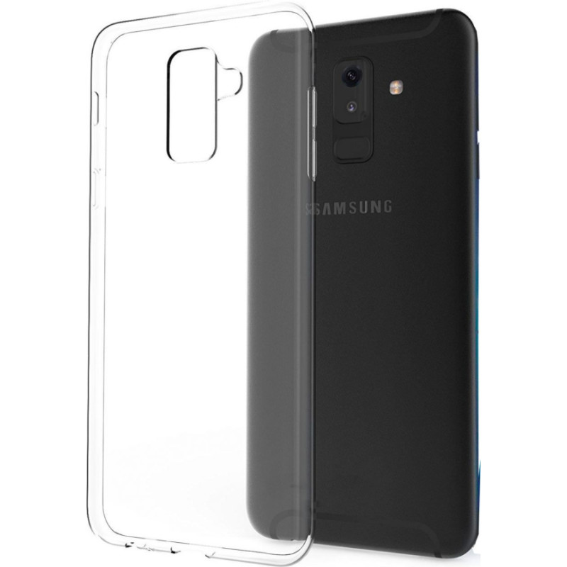 Evelatus Aizmugurējais vāciņš Evelatus Samsung Galaxy A6 Plus 2018 Clear Silicone Case 1.5mm TPU Transparent