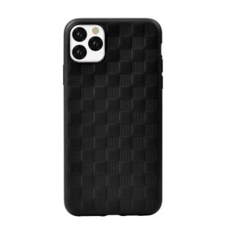 Devia Maciņi Devia Apple Woven2 Pattern Design Soft Case iPhone 11 Pro Max black