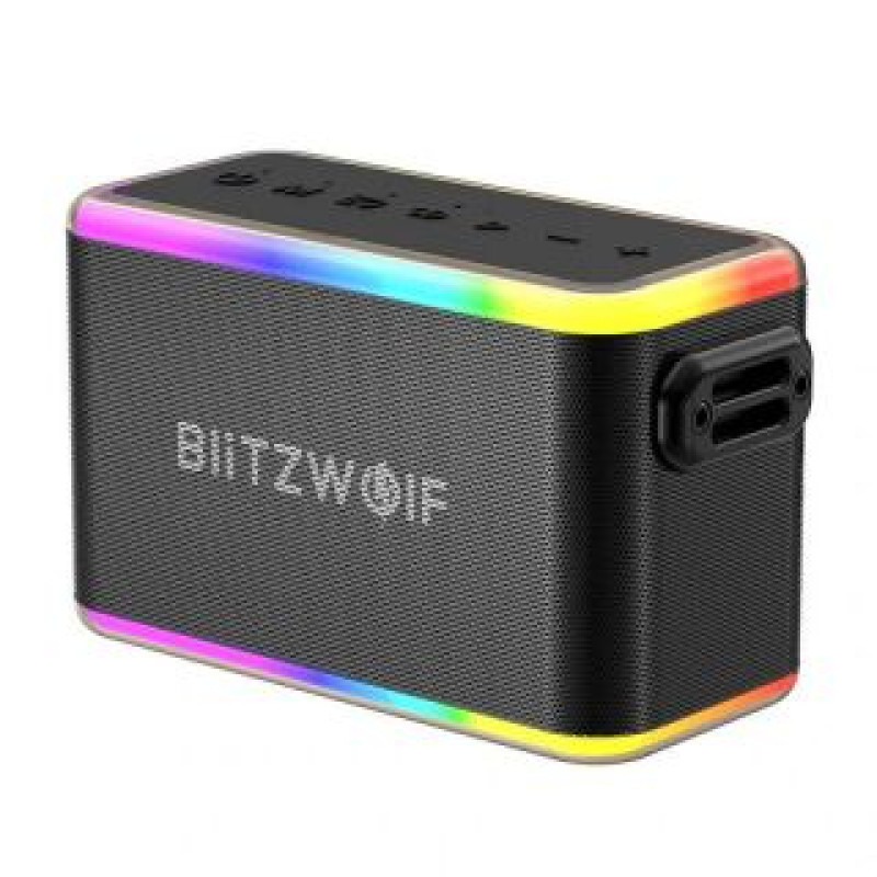 Blitzwolf Bezvadu skaļrunis BlitzWolf  Wireless bluetooth speaker Blitzwolf BW-WA6 RGB 80W