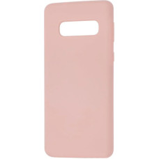 Evelatus Aizmugurējais vāciņš Evelatus Samsung Galaxy S10 Nano Silicone Case Soft Touch TPU Pink Sand