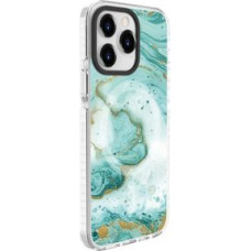 Evelatus Aizmugurējais vāciņš Evelatus Apple iPhone 15 Pro PC+TPU With MagSafe Customized Print Blue Marble