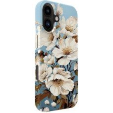 Evelatus Aizmugurējais vāciņš Evelatus Apple iPhone 16 Slim Shell with Magsafe customized print design Flower Blue