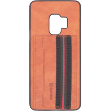 Evelatus Aizmugurējais vāciņš Evelatus Samsung S9 Cubit Plastic Brown