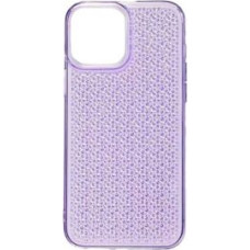 Ilike Aizmugurējais vāciņš iLike Apple iPhone 14 Silicone case Shine Transparent Violet