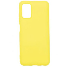 Evelatus Aizmugurējais vāciņš Evelatus Samsung Galaxy A03s Soft Touch Silicone Case Yellow