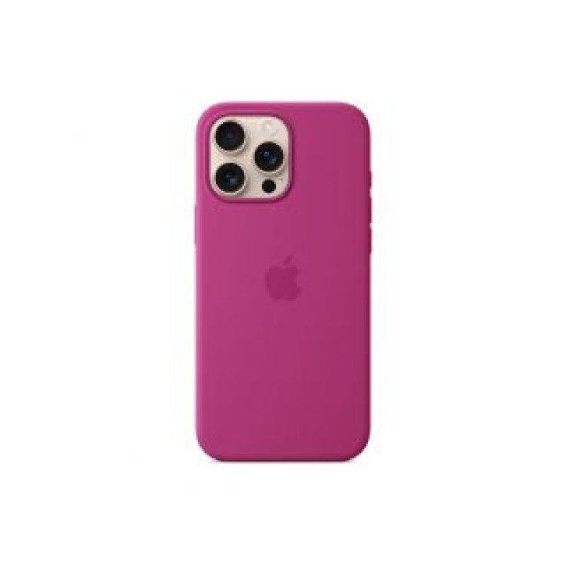 Apple Aizmugurējais vāciņš Apple  iPhone 16 Pro Max Silicone Case with MagSafe - Fuchsia