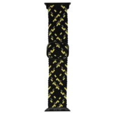 Beline Siksniņa Beline  Beline pasek Apple Watch Textile 38/40/41mm czarno-limonkowy black/lime