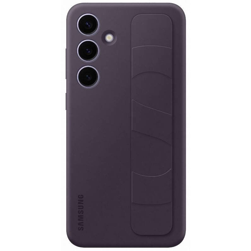 Samsung Aizmugurējais vāciņš Samsung - EF-GS926CEE Samsung Standing Grip Cover for Galaxy S24+ Dark Violet