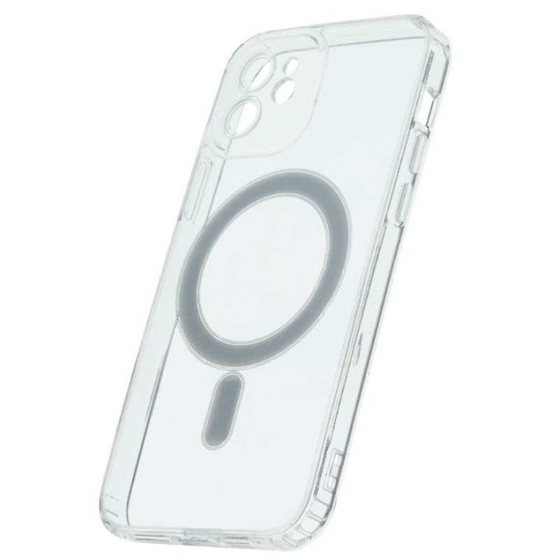 Ilike Aizmugurējais vāciņš iLike Apple iPhone 12 6,1 Anti Shock 1,5 mm Mag case Transparent