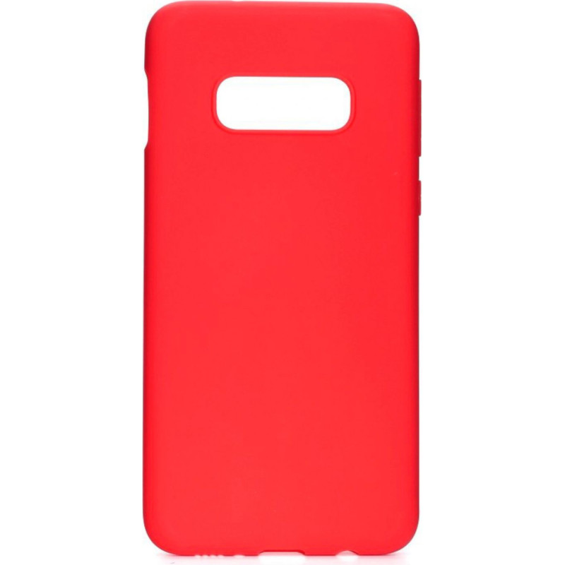 Evelatus Aizmugurējais vāciņš Evelatus Samsung Galaxy S10e Premium Soft Touch Silicone Case Red