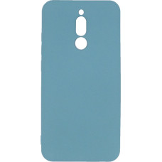 Evelatus Aizmugurējais vāciņš Evelatus Xiaomi Redmi 8 Soft Touch Silicone Case with Strap Blue