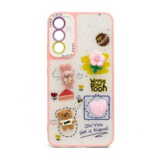 Ilike Aizmugurējais vāciņš iLike Apple iPhone 15 Pro Max EPOXY CARTOON COVER Pink