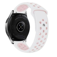 Beline Siksniņa Beline  Beline pasek Watch 22mm Sport Silicone biało-różowy  white/pink box