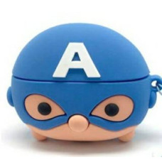 Ilike Maciņš austiņām iLike - Captain America Premium AirPods Pro Case Blue