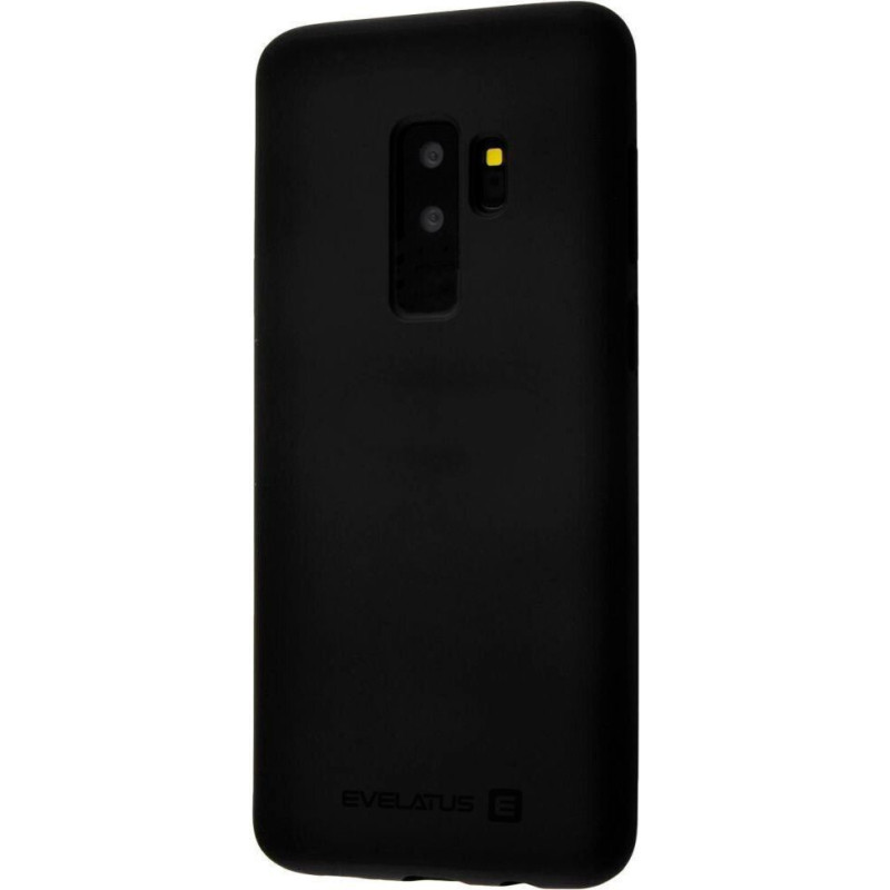 Evelatus Aizmugurējais vāciņš Evelatus Samsung Galaxy S9 Plus Nano Silicone Case Soft Touch TPU Black